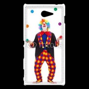 Coque Sony Xperia M2 Clown jongleur