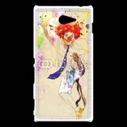 Coque Sony Xperia M2 Dessin de clown