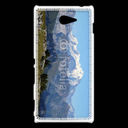 Coque Sony Xperia M2 Massif du Mont blanc