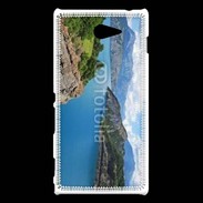 Coque Sony Xperia M2 Lac de Serre Ponçon