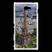 Coque Sony Xperia M2 Tour Eiffel vue aérienne 1