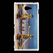 Coque Sony Xperia M2 Tower bridge sunset