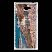 Coque Sony Xperia M2 Port de Barcelone
