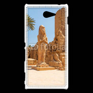 Coque Sony Xperia M2 Statue de Ramesses II