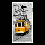 Coque Sony Xperia M2 Vintage tramway de Lisbonne