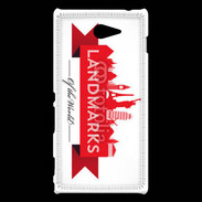 Coque Sony Xperia M2 Landmarks 1