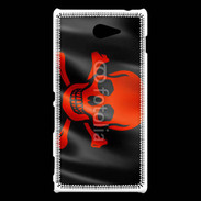 Coque Sony Xperia M2 Tête de mort Corsair 5
