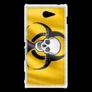 Coque Sony Xperia M2 Tête de mort Biohazard