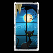 Coque Sony Xperia M2 Chat noir