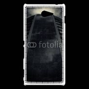 Coque Sony Xperia M2 Suicide d'une tour
