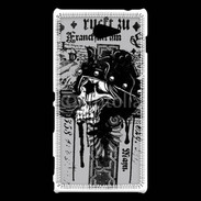 Coque Sony Xperia M2 Tête de Mort Frankfurt