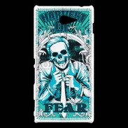 Coque Sony Xperia M2 Tête de Mort Harvest of fear