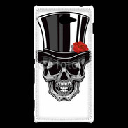 Coque Sony Xperia M2 Tête de mort classe 5