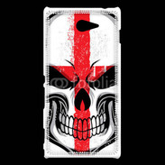 Coque Sony Xperia M2 Tête de mort Anglaise 75