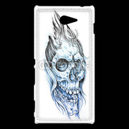 Coque Sony Xperia M2 Crâne en dessin 50