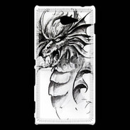 Coque Sony Xperia M2 Dragon en dessin 35