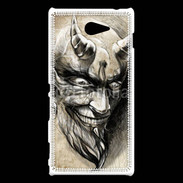 Coque Sony Xperia M2 Devil Hill en dessin