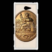 Coque Sony Xperia M2 Plaque étude de notaire