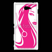 Coque Sony Xperia M2 Coiffeur