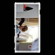Coque Sony Xperia M2 Hotesse de l'air