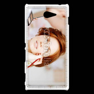 Coque Sony Xperia M2 Esthéticienne