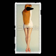 Coque Sony Xperia M2 Haute coiffure 4