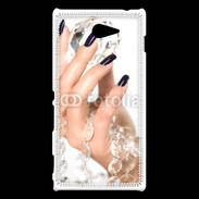Coque Sony Xperia M2 Ongles esthéticienne