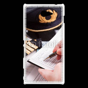 Coque Sony Xperia M2 Commandant de bord 11
