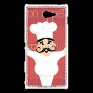 Coque Sony Xperia M2 Chef cuisinier