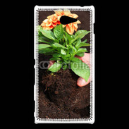 Coque Sony Xperia M2 Horticulteur