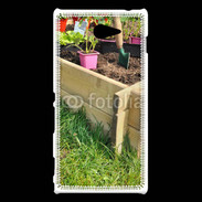 Coque Sony Xperia M2 Jardinier 8