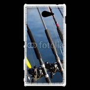 Coque Sony Xperia M2 Cannes à pêche de pêcheurs