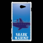 Coque Sony Xperia M2 Pêcheur de requin