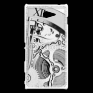 Coque Sony Xperia M2 Horloger 3