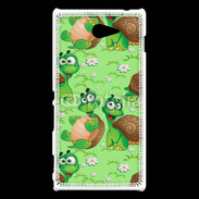 Coque Sony Xperia M2 Bande dessinée de tortue