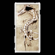 Coque Sony Xperia M2 Dragon en dessin 30