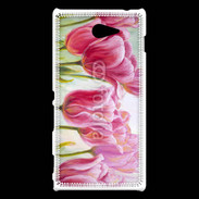 Coque Sony Xperia M2 Tulipes