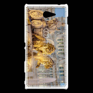 Coque Sony Xperia M2 Fontaine de Madrid