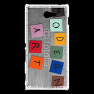 Coque Sony Xperia M2 Modern art