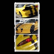 Coque Sony Xperia M2 Voiture jaune 6