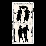 Coque Sony Xperia M2 Tableau charleston
