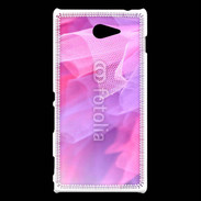 Coque Sony Xperia M2 Tutu rose et violet