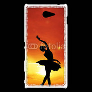 Coque Sony Xperia M2 Danseuse couché de soleil