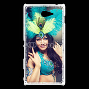 Coque Sony Xperia M2 Danseuse carnaval rio