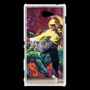 Coque Sony Xperia M2 Street dance girl 2