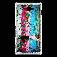 Coque Sony Xperia M2 Street dance girl 3