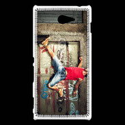 Coque Sony Xperia M2 Street dance boy 5