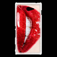 Coque Sony Xperia M2 Belle bouche