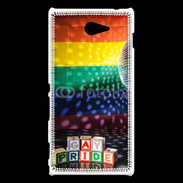 Coque Sony Xperia M2 Gay Pride 2