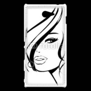 Coque Sony Xperia M2 Coiffure